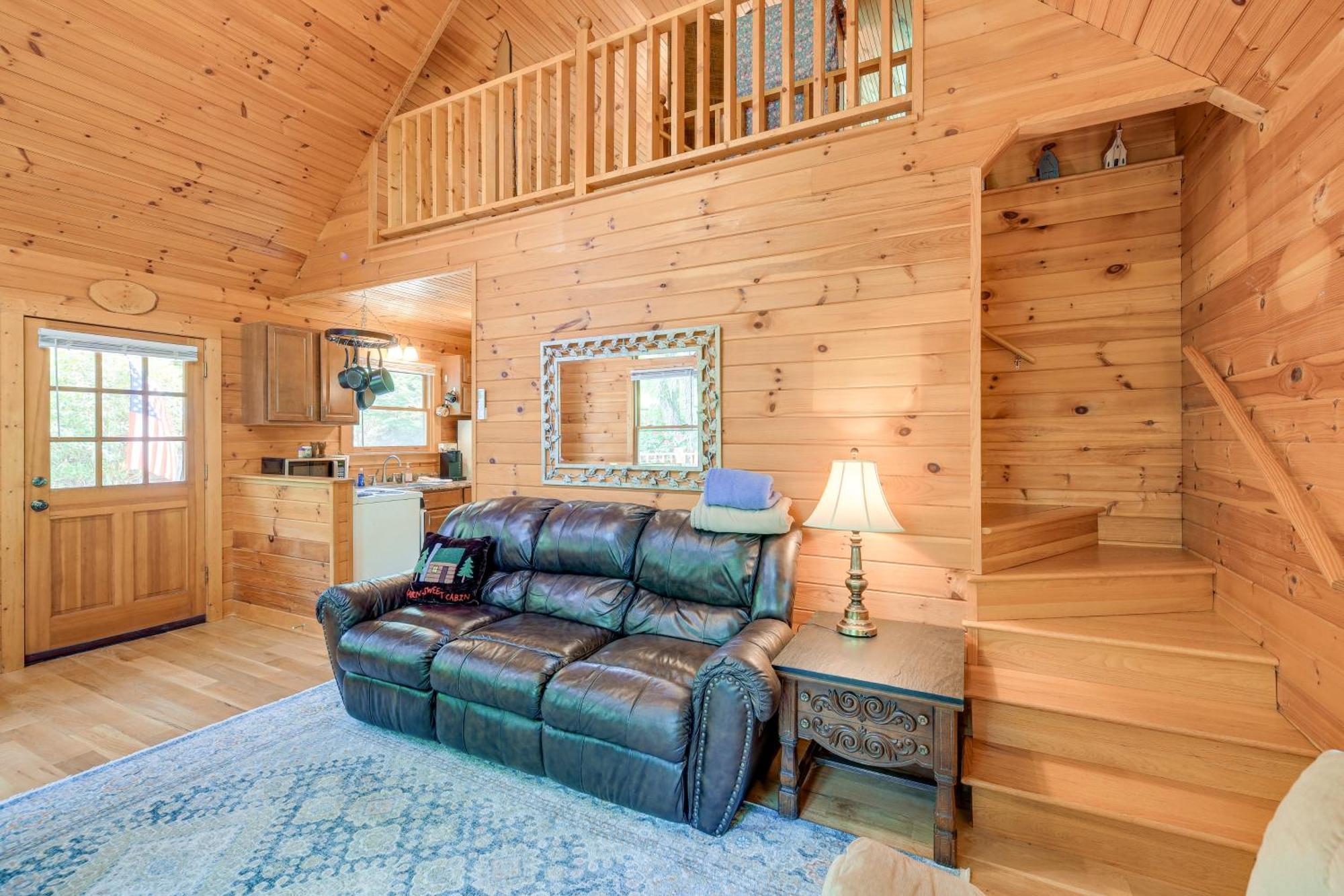 Quaint Blue Ridge Cabin Rental With On-Site Stream! Sparta Kültér fotó